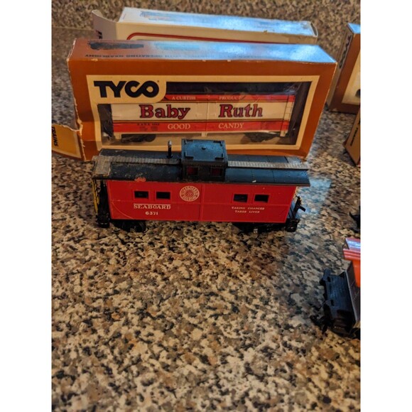 Vintage Tyco Trains lot of 7 Amtrak Baby Ruth Wesson In and Out of Box Condition - Picture 2 of 15